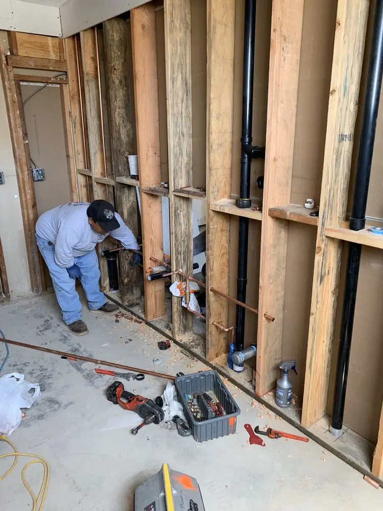 Commercial rough-in plumbing for Gas Line Repair in Fircrest